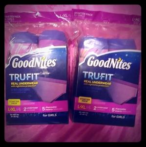 GoodNites Tru.Fit Girls Underwear